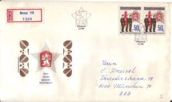 FDC 2691 - CZ 1985 04 008 ●